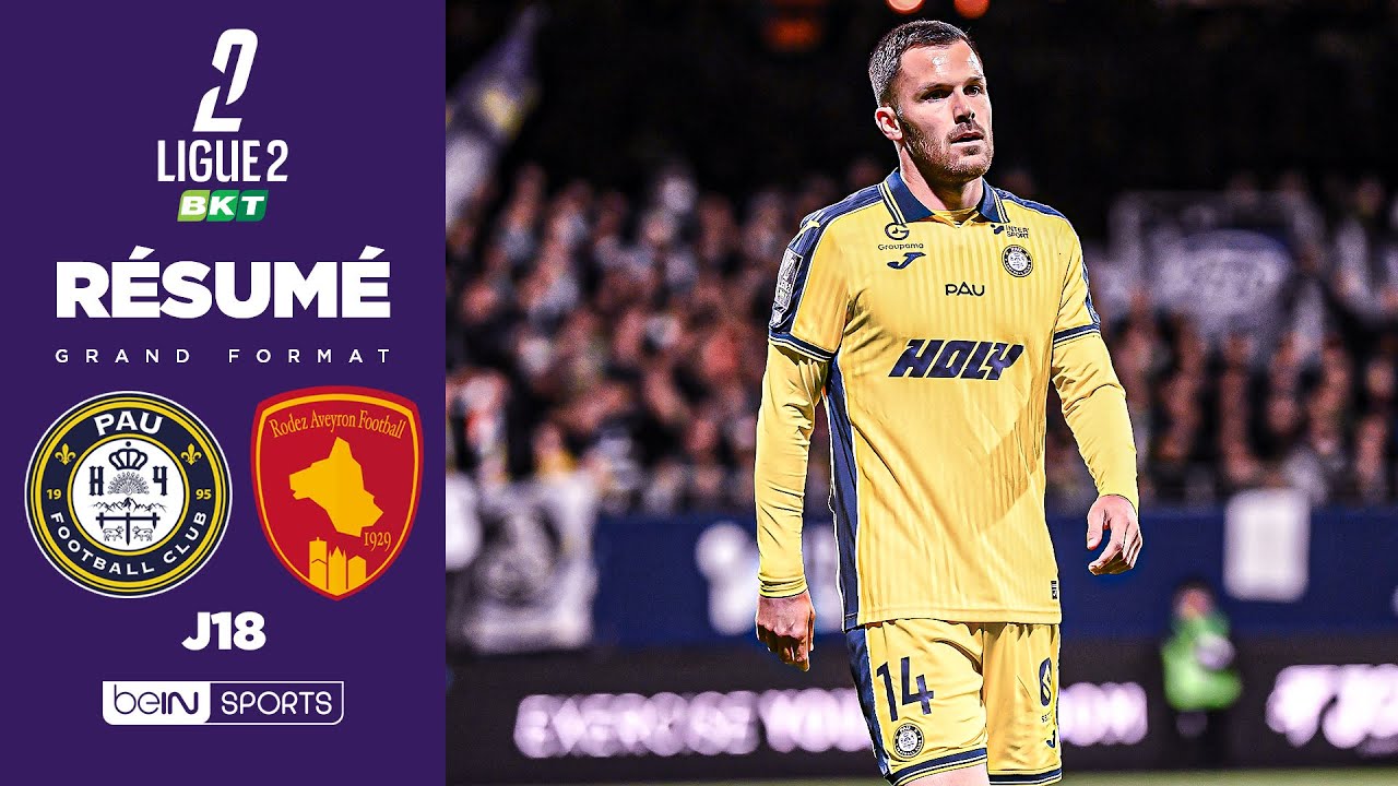 Match Fou : Pluie de Buts entre Pau et Rodez ⚽