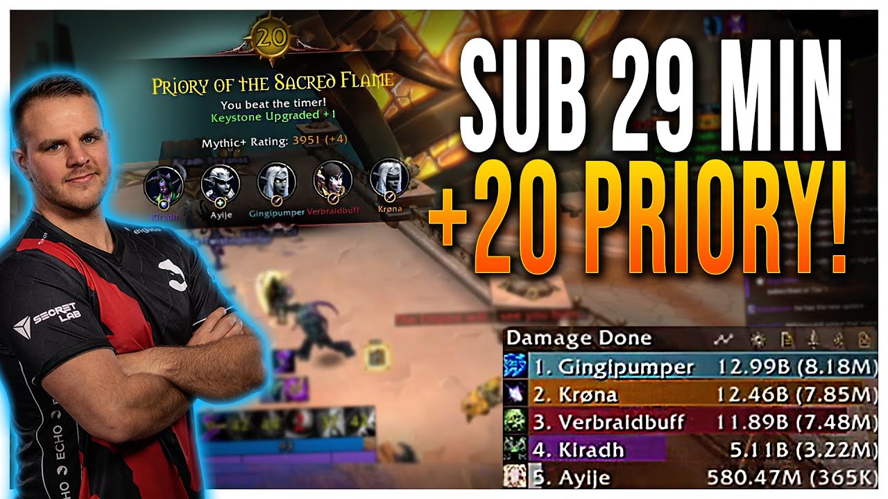 Road to Rank 1! +20 Priory | Echo Gingi Arcane POV 🚀