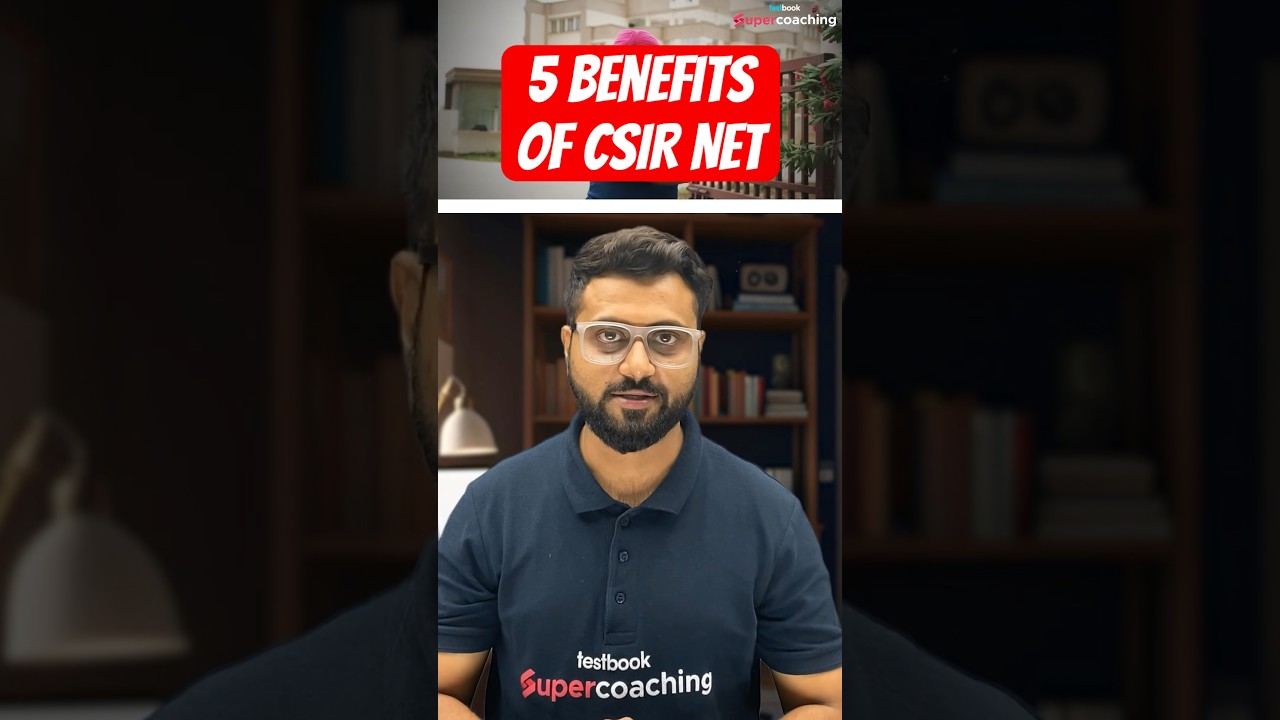 5 Top 5 Benefits of CSIR NET Exam by Rajnish Sir 📚