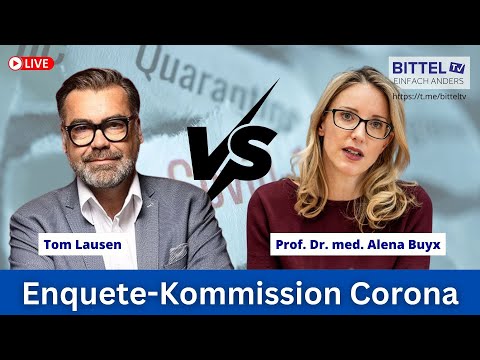 Enquete-Kommission Corona - Tom Lausen trifft auf Prof. Dr. med. Alena Buyx - 3.11.2025