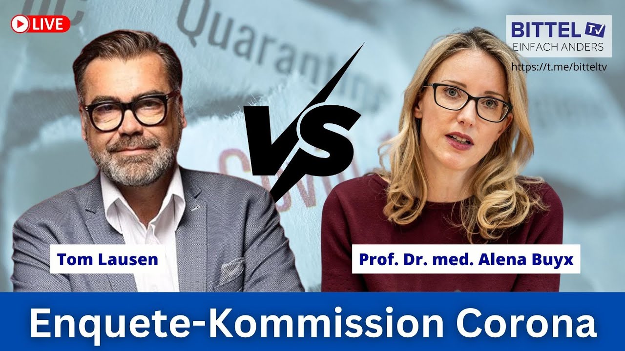 Enquete-Kommission Corona: Tom Lausen diskutiert mit Prof. Dr. Alena Buyx am 3.11.2025 🦠
