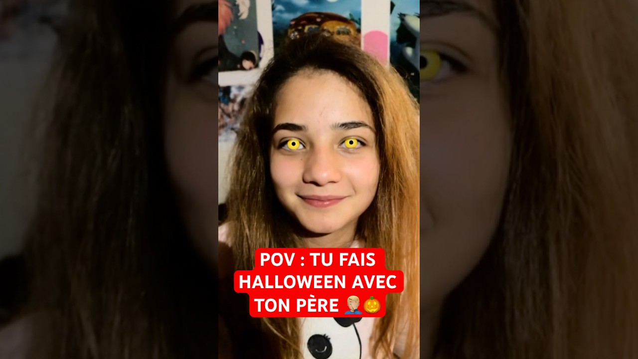Halloween avec mon père : POV drôle 🎃