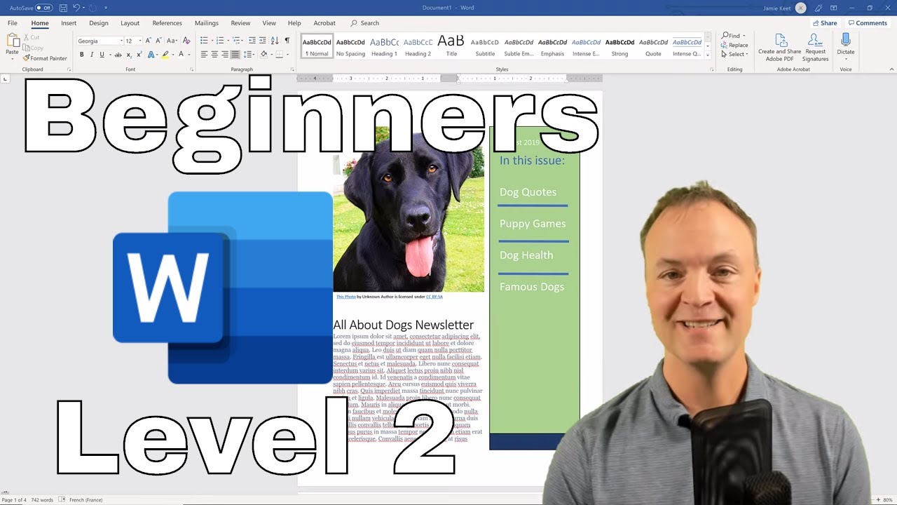 Microsoft Word Tutorial for Beginners Level 2 ✍️