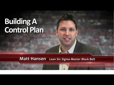 8-09: Building a Control Plan