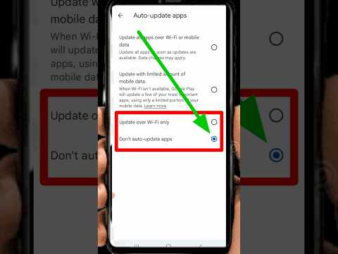 How to stop auto-updating of apps in play store in 10sec / play store auto update off #shorts