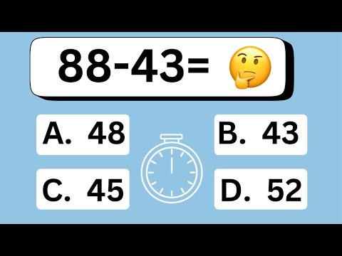 Subtraction Quiz For Kids | Ultimate Math Quiz