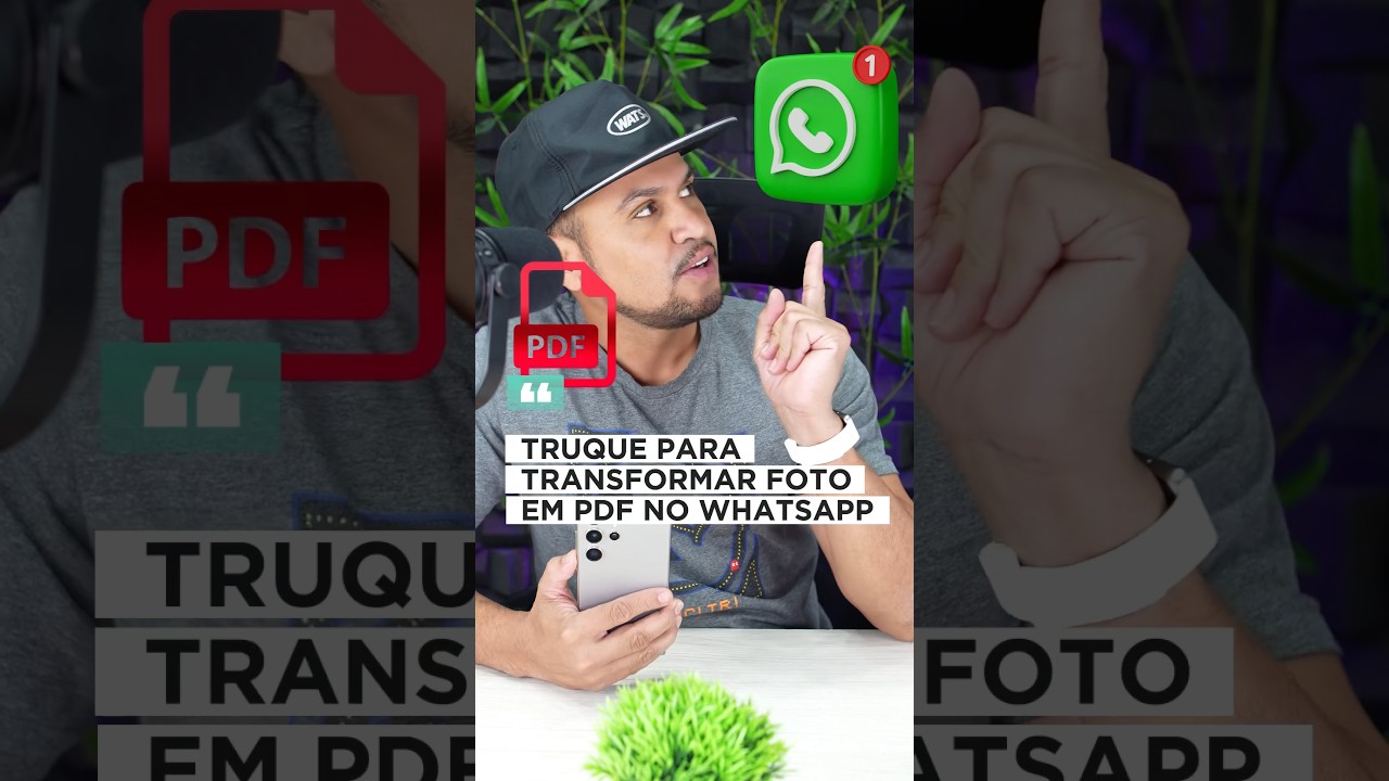 Segredo no WhatsApp: Converta Fotos em PDF 📸