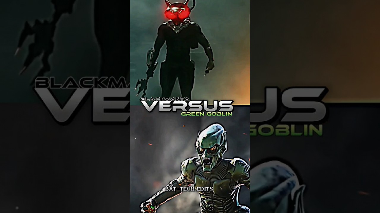 Black Manta vs Green Goblin 🦸‍♂️