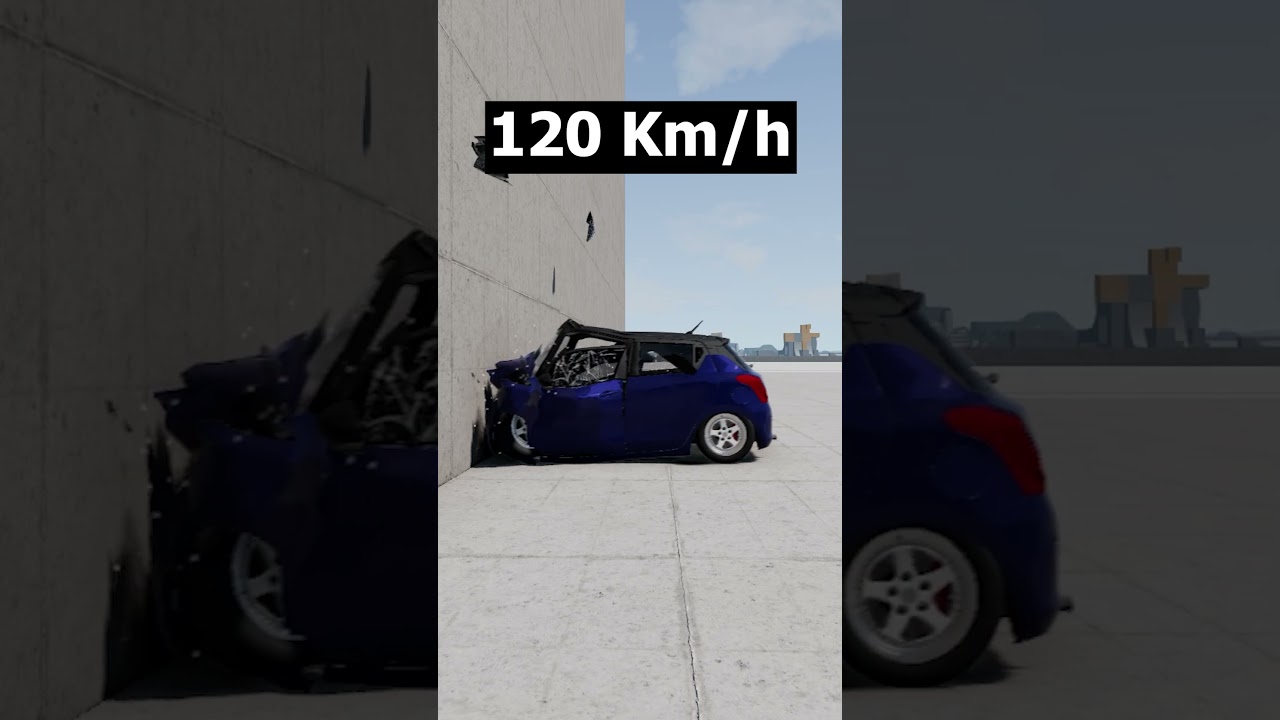 Suzuki Swift Crash Test in BeamNG.drive