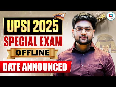 ๐จ UP SI Exam Date 2025 OUT! Complete Preparation Strategy & Plan for UPSI 2025 by Jeet Rana Sir