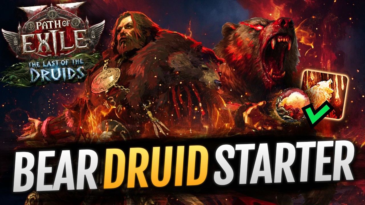 PoE 2 Bear Druid League Starter Build ⚡