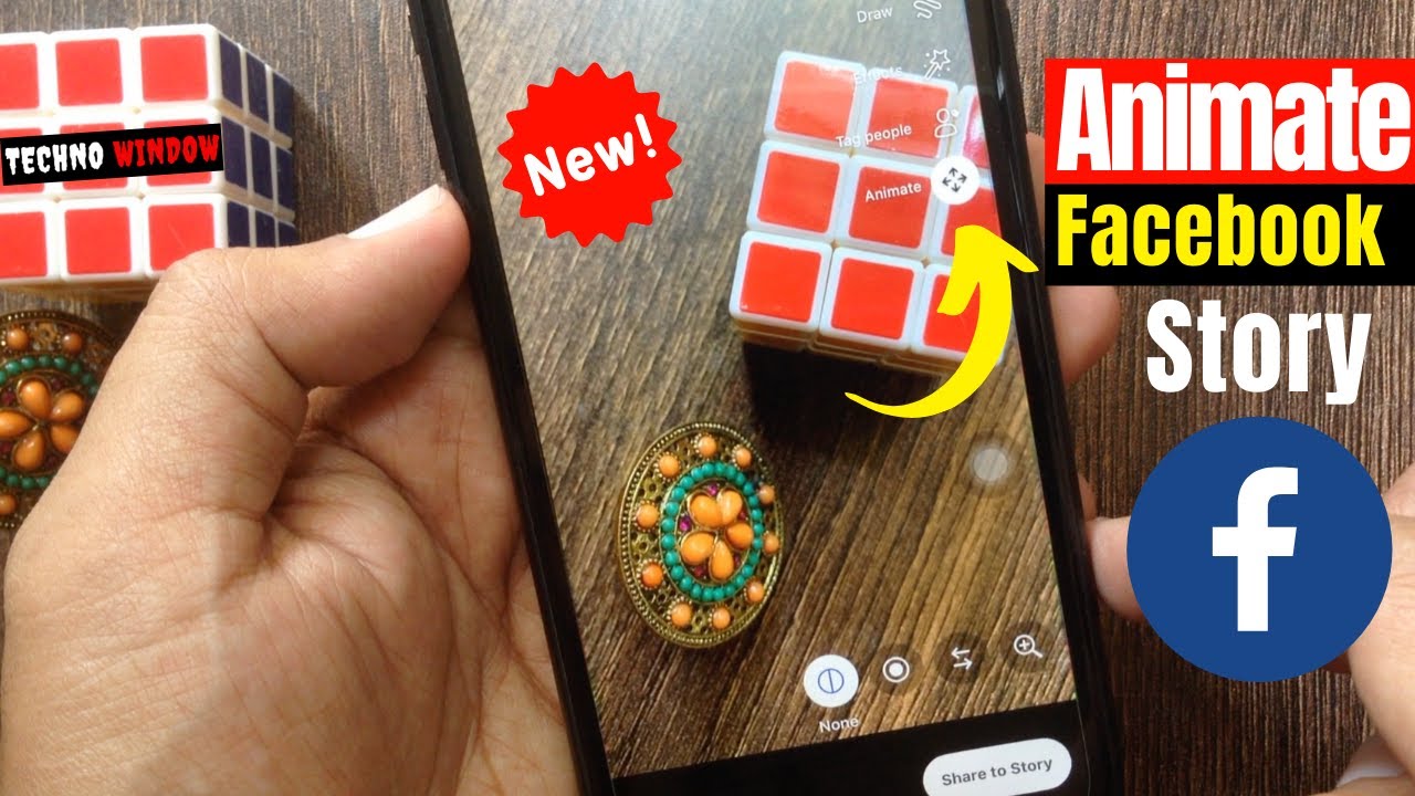How to use Animate on Facebook story