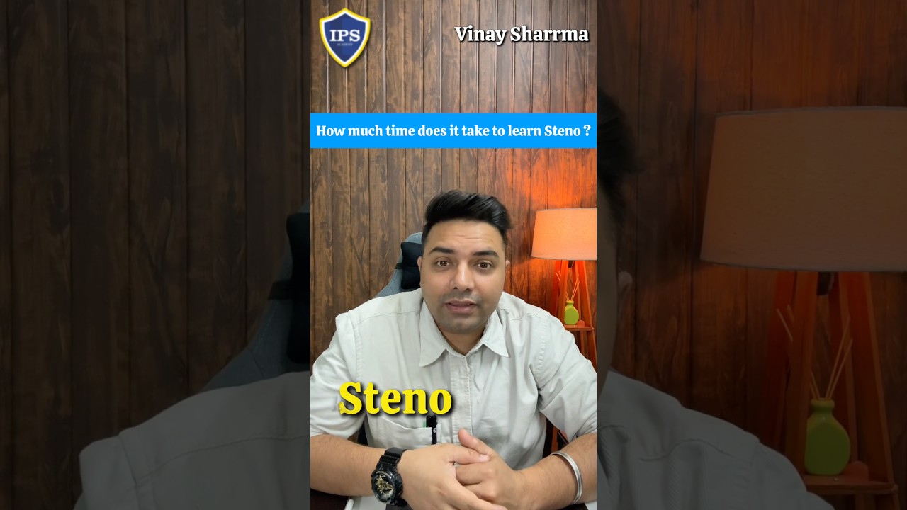 Steno Course Duration: Your Guide to Fast Track Your Government Job 📋