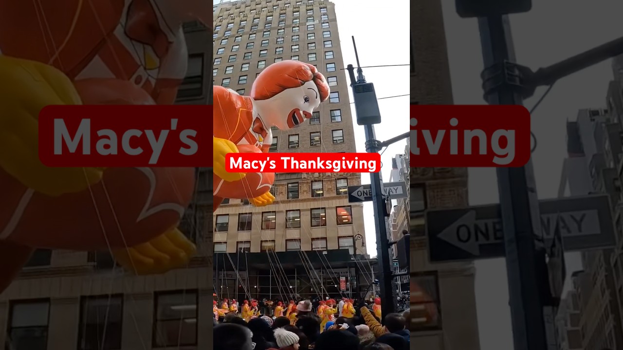 Macy's Thanksgiving day parade, New York City 🇺🇸