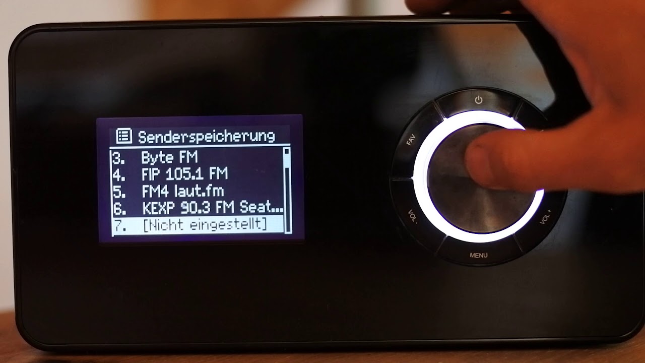 Internetradio: Lieblingssender speichern 🎵