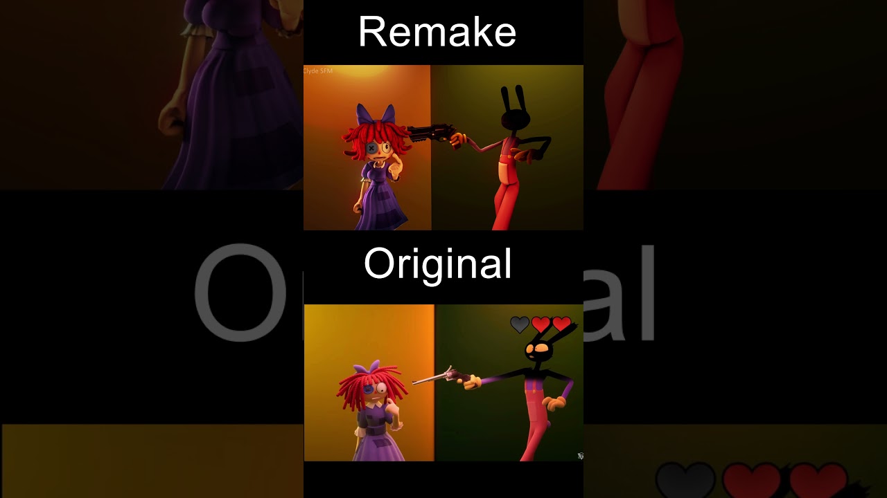 Jax Shoots Ragatha in TADC EP6: Original vs Remake 🎬