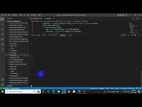 Automatic Text Extraction from Video for Content-Based Annotation and Retrieval#ieee#python #project
