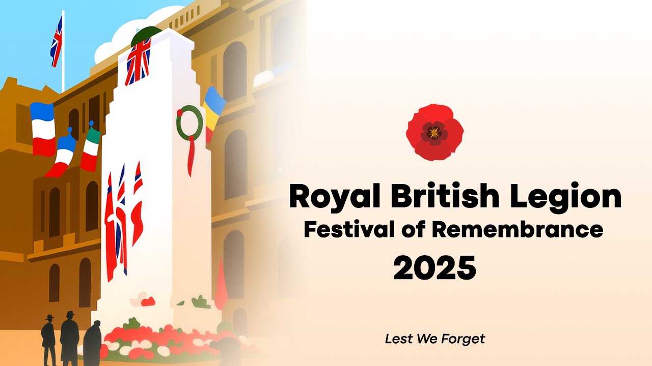 Royal British Legion Festival of Remembrance 2025 at Royal Albert Hall 🇬🇧