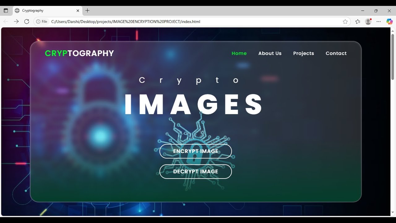 Master Image Encryption & Decryption in Web Development 🔒 | Easy Cryptography Tutorial for Beginners