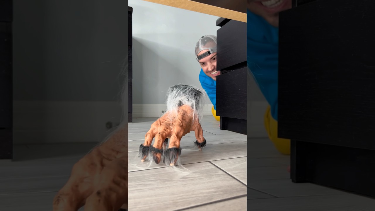 Scary Hand Prank 😂👻