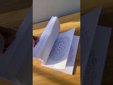 My Mandala Colouring Book “Creating Peace” 🕊️  Available on Amazon #mandalas #arttherapy