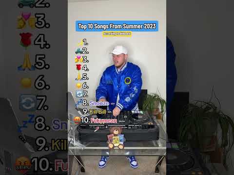 The Biggest Songs from Summer 2023 πβοΈ