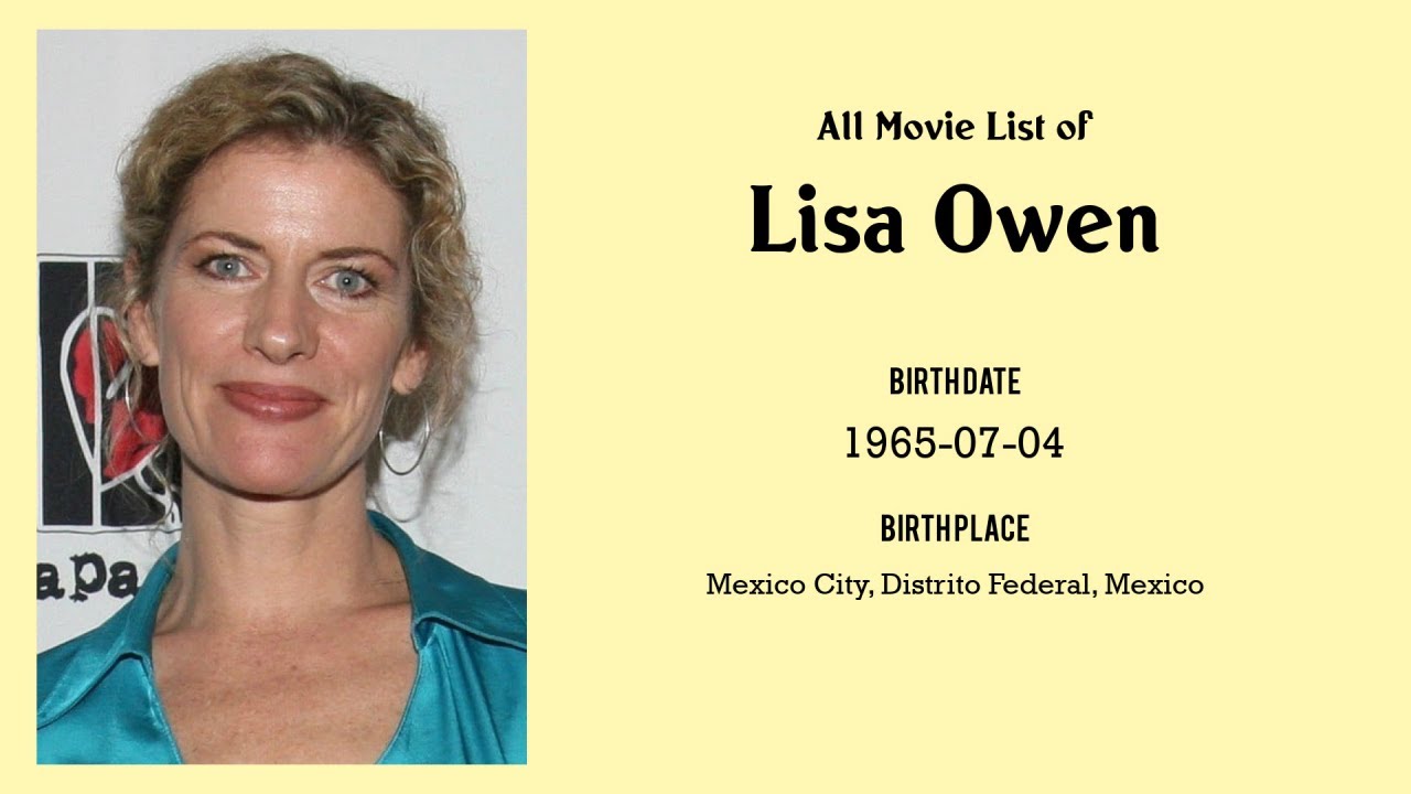 Lisa Owen's Filmography & Latest Movies 🎬