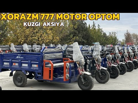 XORAZM 777 MOTOR OPTOM MURAVEYLAR NARXI. RASSROCHKA VA KREDIT MAVJUD