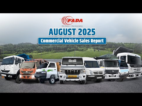 Commercial Vehicle Market August 2025 | Full Sales Analysis