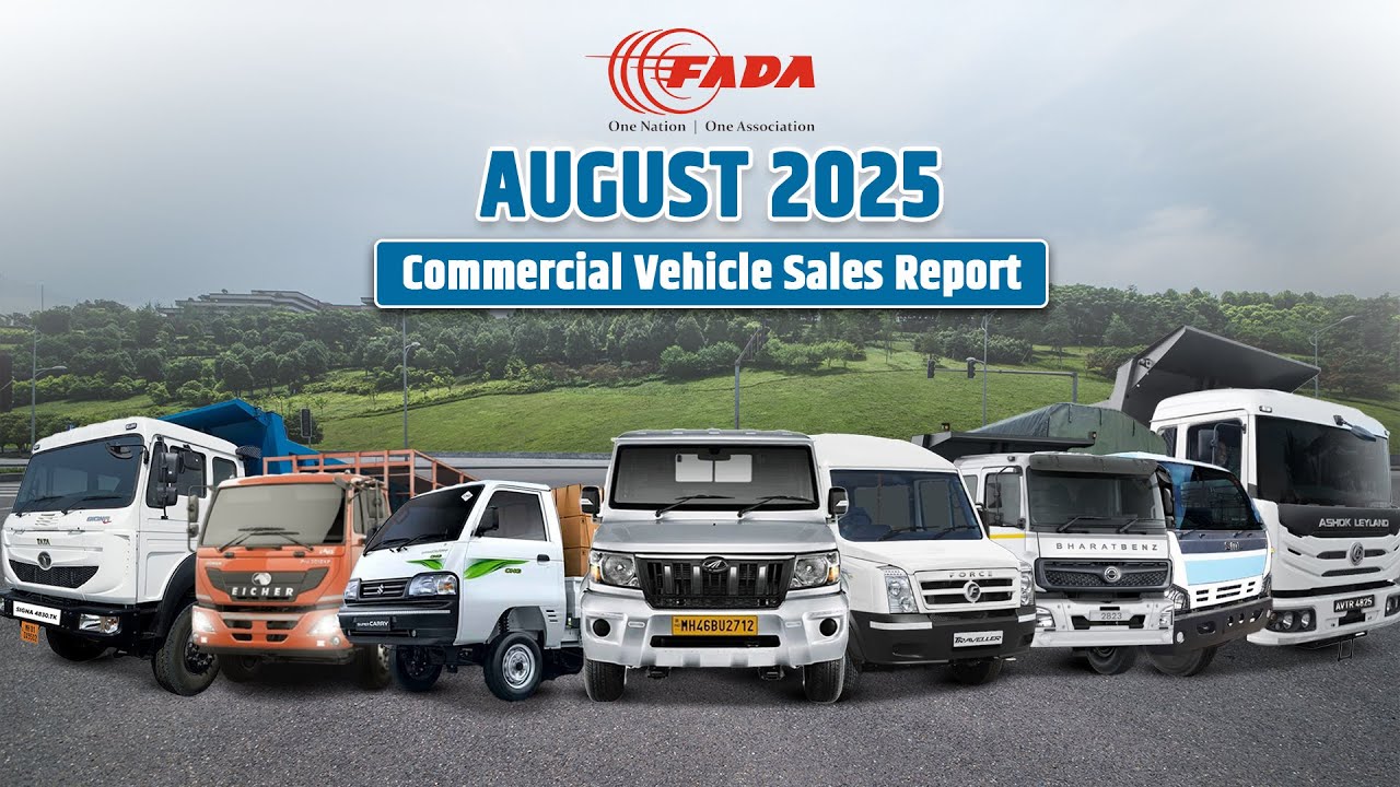 August 2025 Commercial Vehicle Sales Report: Tata, Mahindra & More 🚚