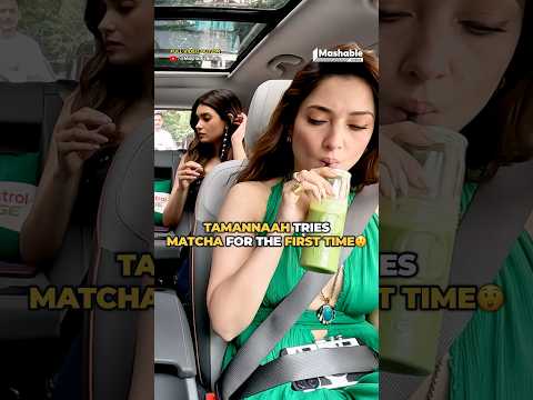 Tamannaah Bhatia's Opinion On Matcha⁉️😲| Mashable India