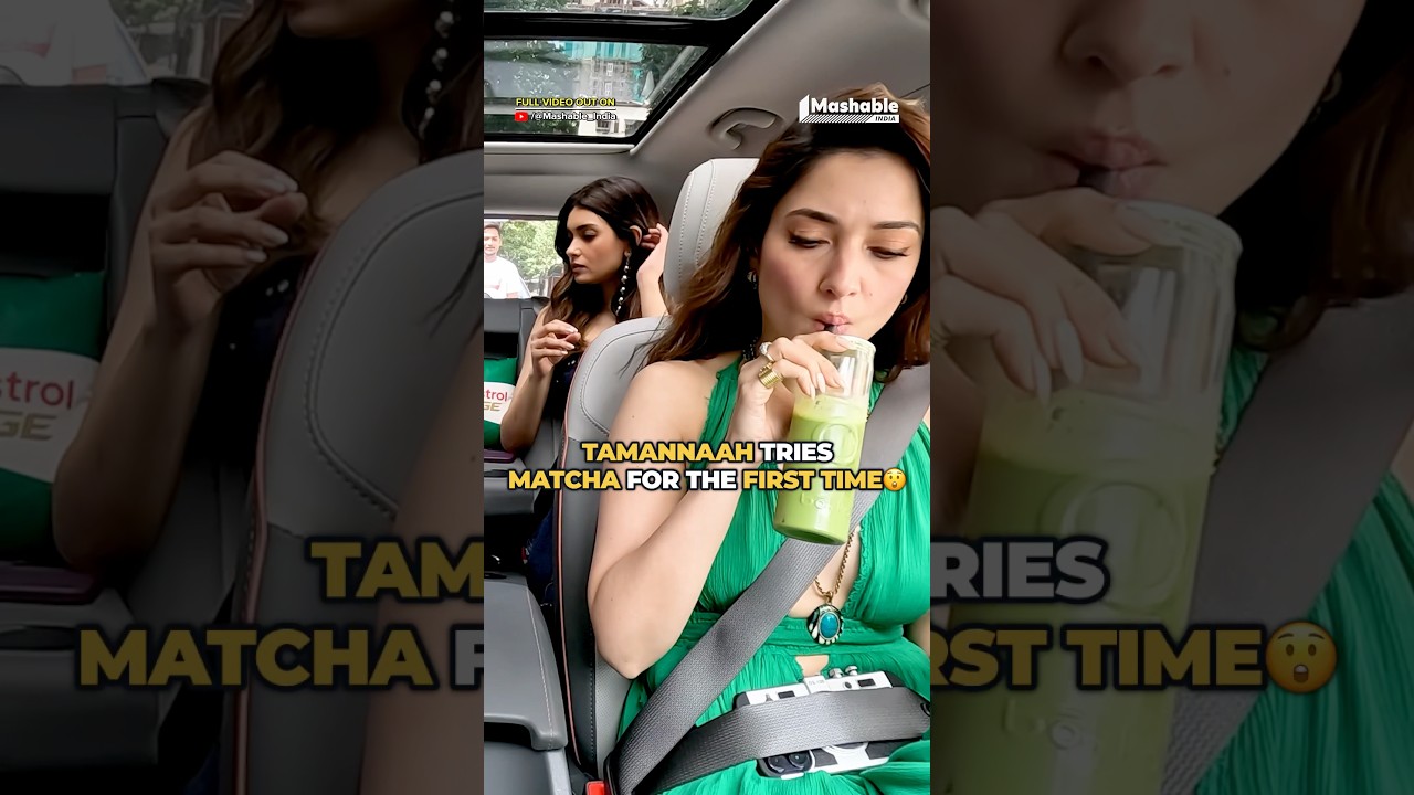 Tamannaah Bhatia's Take on Matcha 🍵