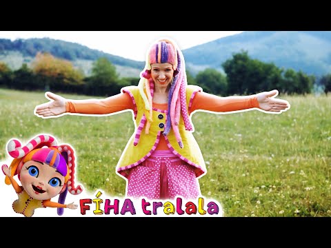 FÍHA tralala - BUM BÁC! 🦋🐸🐊 Najlepšia pesnička o pohybe pre deti | detské zábavné a poučné pesničky