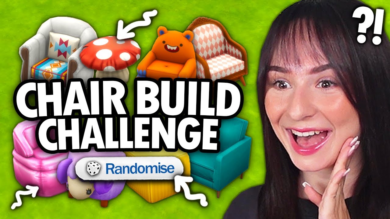 Sims 4 Room Challenge: Random Chairs & Swatches ๐ฒ