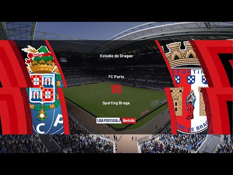 Porto vs Braga | Primeira Liga 2025-2026 | PES