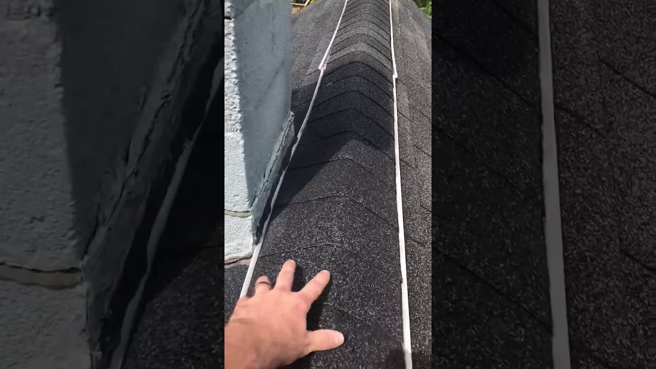 Home Inspection: Ridge Vent Near Chimney ❄️