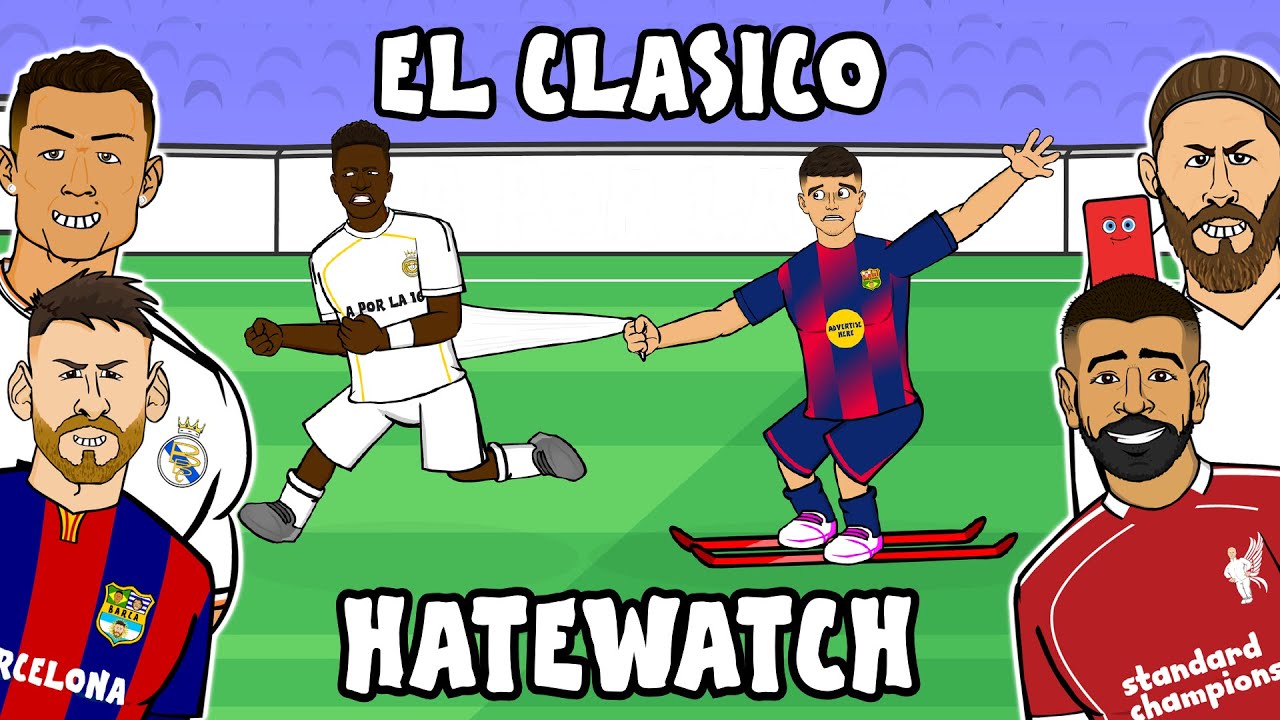 EL CLASICO! Epic Rivalry & Goals Highlights | Real Madrid 2-1 Barcelona ⚽