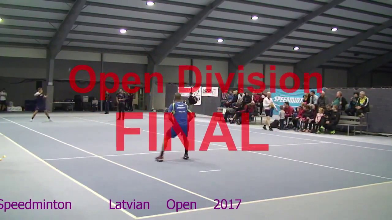 Crossminton Latvian Open 2017 Final 🏸