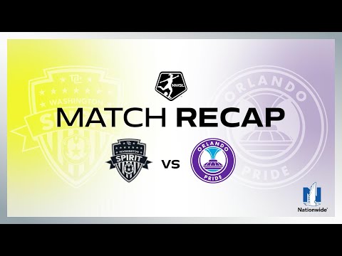 FULL HIGHLIGHTS |  Washington Spirit vs. Orlando Pride