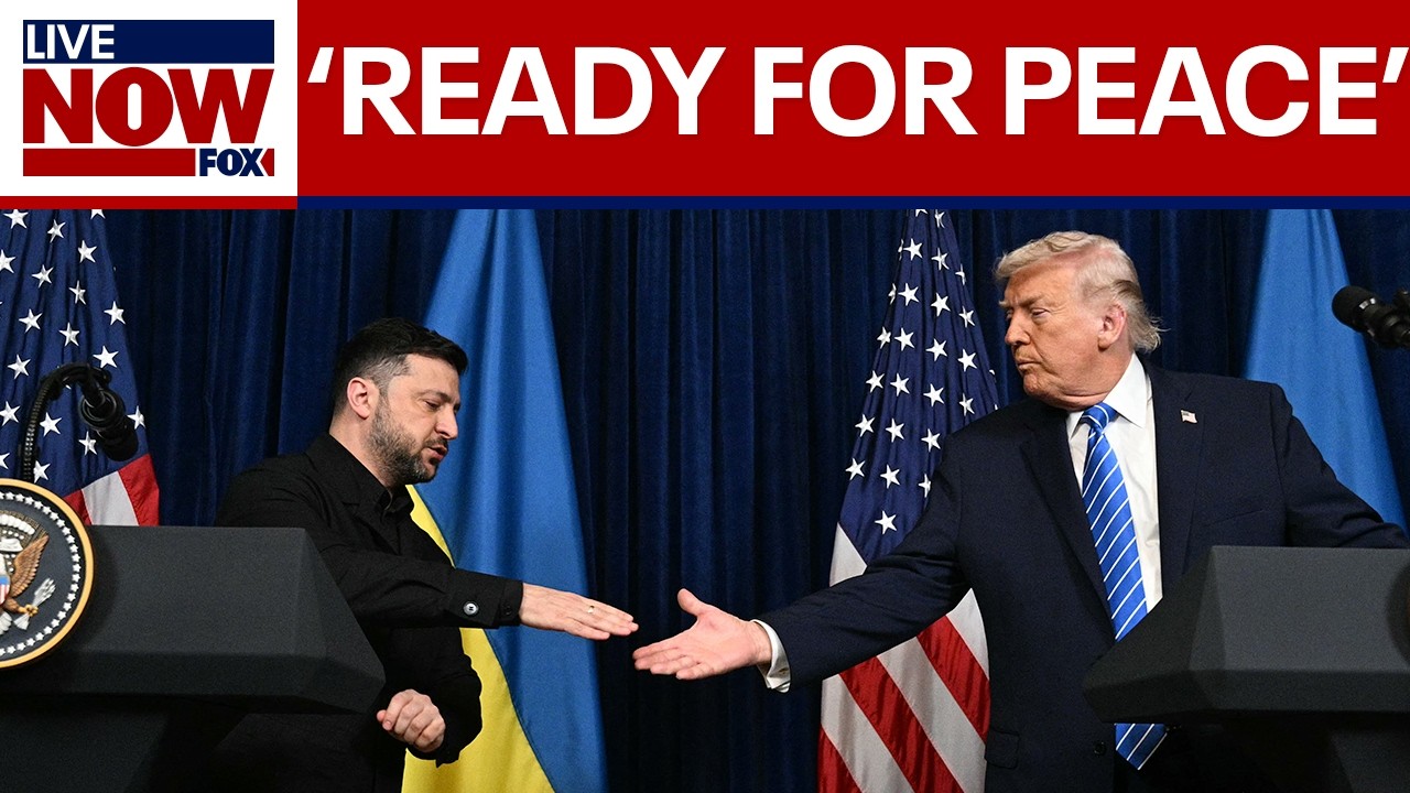 Trump & Zelenskyy Hold Mar-a-Lago News Conference 🇺🇸