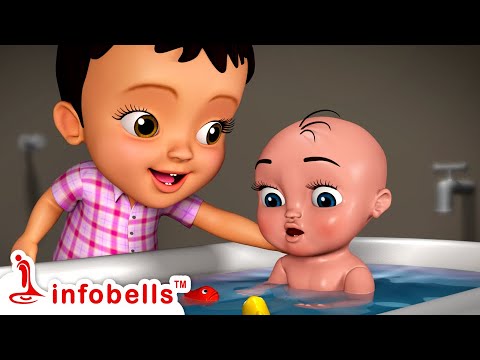 ஸ்கூலுக்கு போகலாம் வா பொம்மை பாப்பா-Pretend Play | Tamil Rhymes & Cartoons | Infobells #tamilrhymes