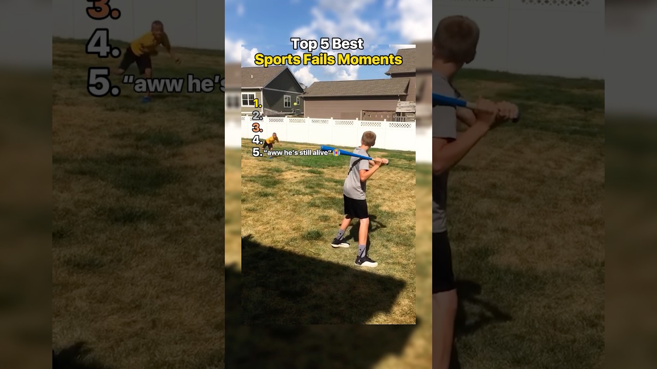Top 5 Sports Fail Moments 🤣