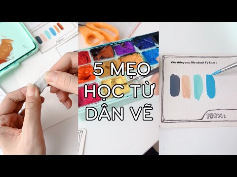 5 Mẹo Hữu Ích Khi Mới Tập Vẽ Màu // Happy Hidari