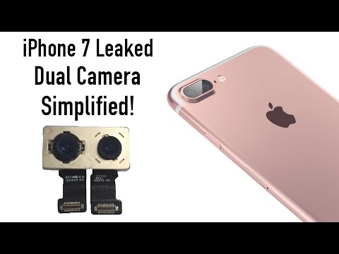 iPhone 7 Leaked Dual Camera Simplified