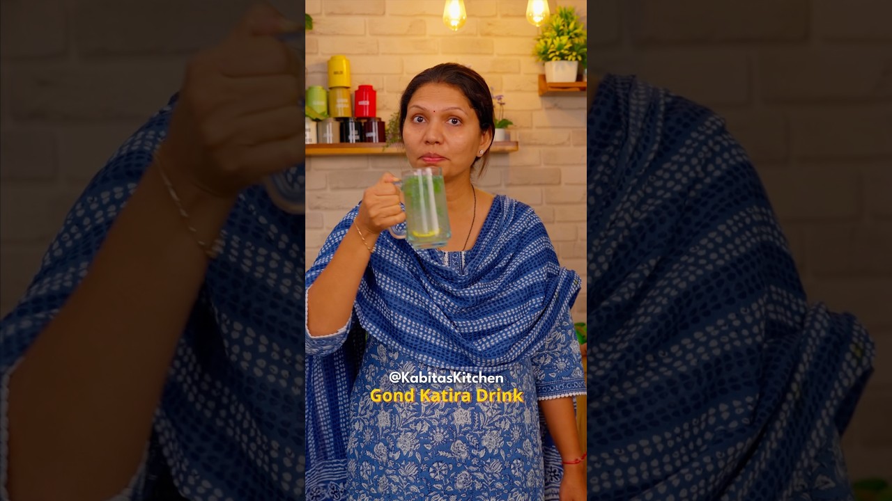 गोंद कटीरा का ताज़गी भरा शरबत: गर्मियों में राहत का रामबाण 🍹