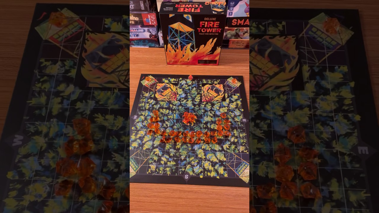 Burn your friends or get burned! 🔥🗼🔥 #boardgames #gamenight #tabletopgames