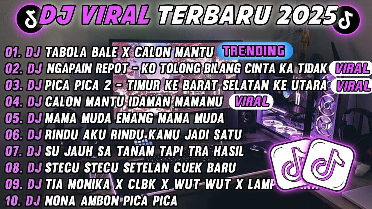 DJ TikTok Terbaru 2025 🎵 Tabola Bola & Calon Mantu