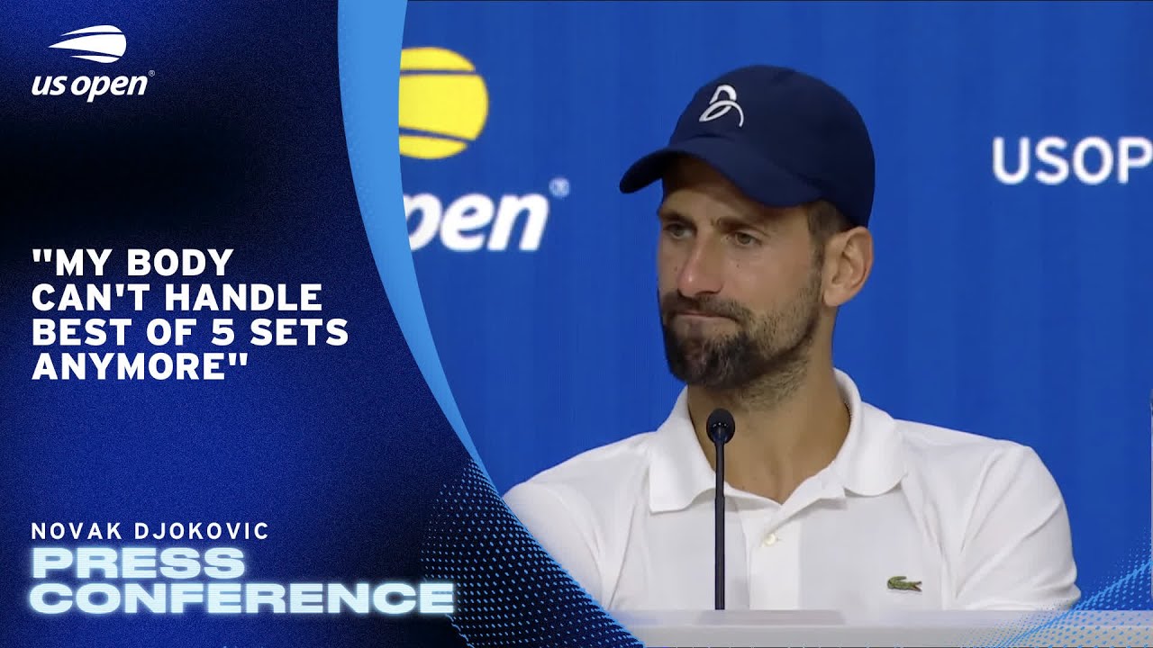 Novak Djokovic Reacts to US Open 2025 Semifinal Loss Against Alcaraz 🎾