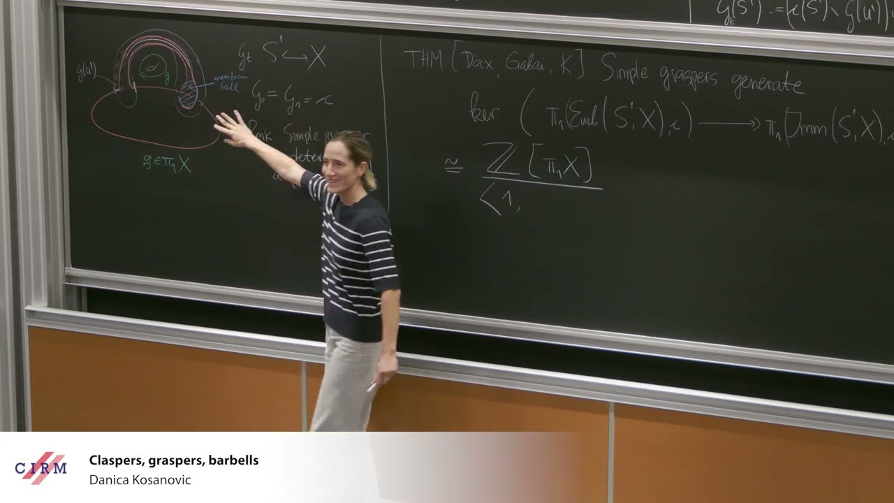 Danica Kosanovic: Claspers, Graspers, Barbells and Diffeomorphisms of S^1 x S^3