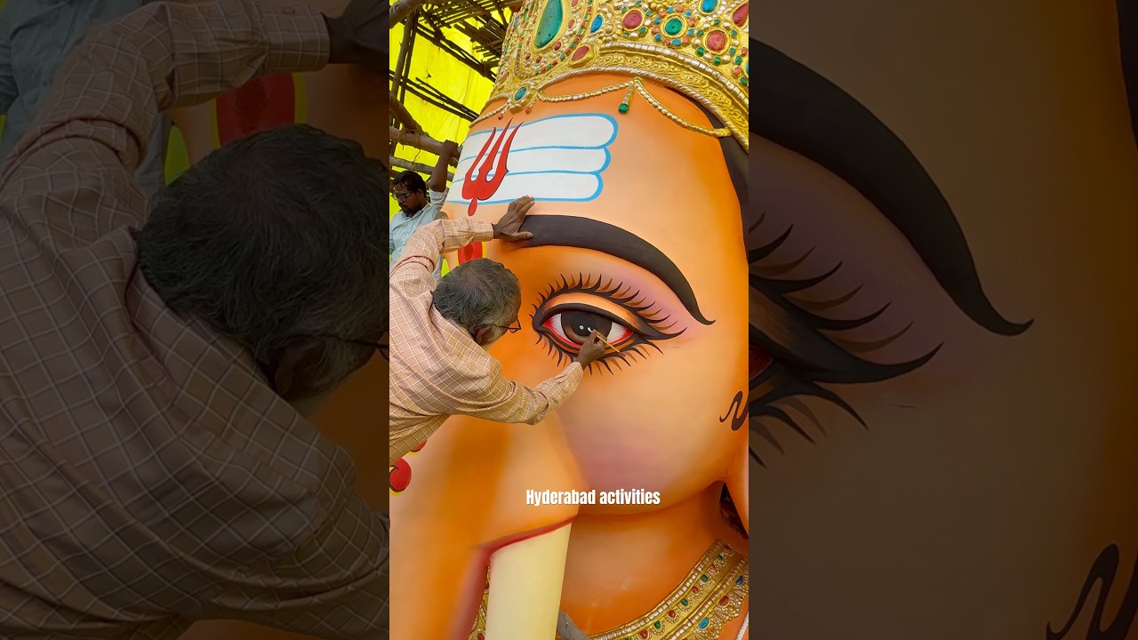 Khairatabad Ganesh 2025: Behind the Making of the Iconic Festival Idol 🐘